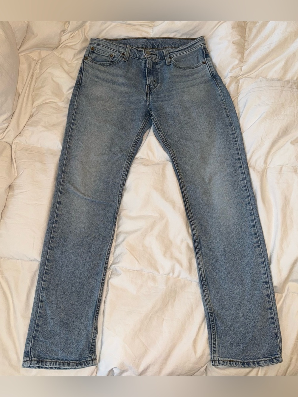 Levi’s 511 Light Wash Straight Leg Jeans